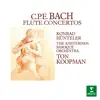 Ton Koopman, Konrad Hunteler & Amsterdam Baroque Orchestra - CPE Bach: Flute Concertos